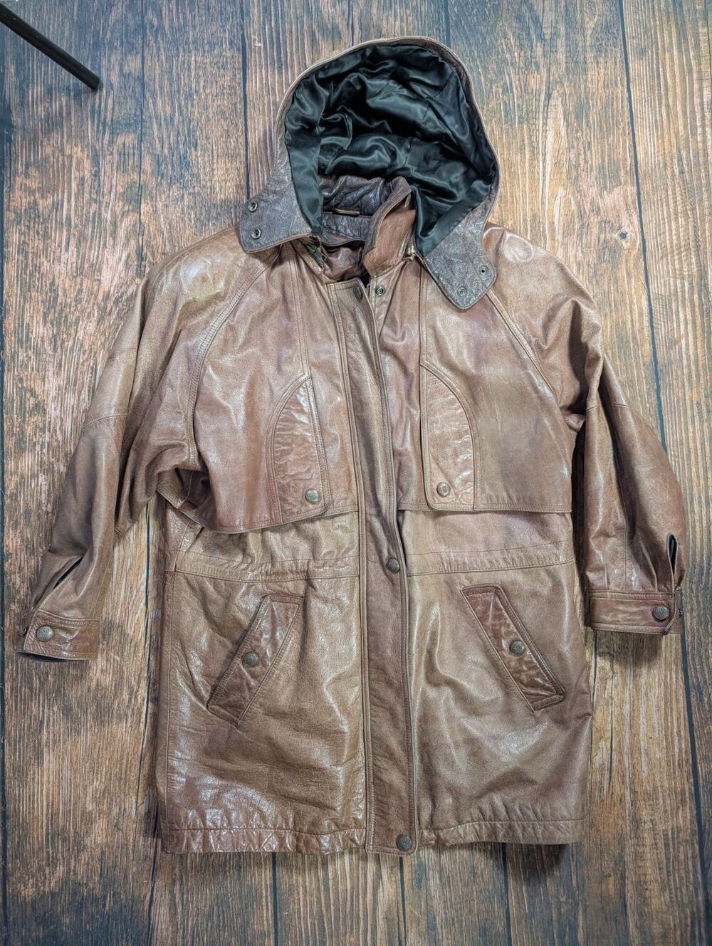 Vintage 90’s Woman's Wilson's Adventure Bound Leather Jacket Sz M Thinsulate 3M